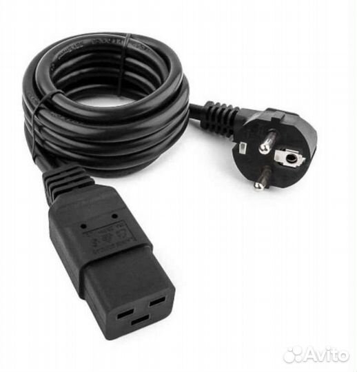 Кабель питания C19 3x2.5 для Асик майнеров