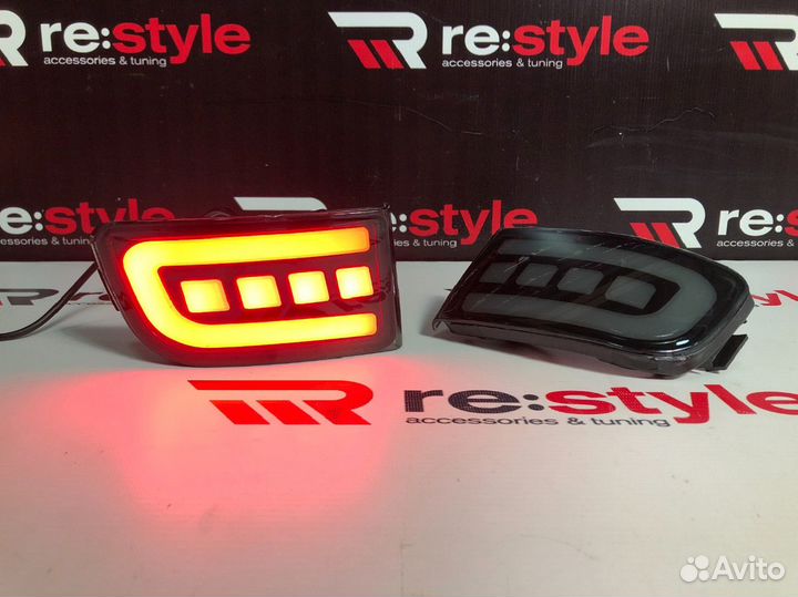 Катафоты Toyota Land Cruiser Prado 120 Led D2261