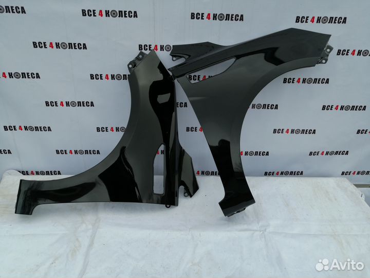 Новое крыло KIA RIO цвет Черный MZH
