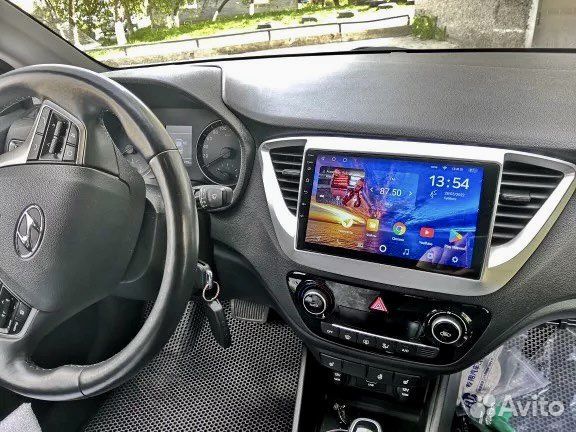 Магнитола Hyundai Solaris 2 Android