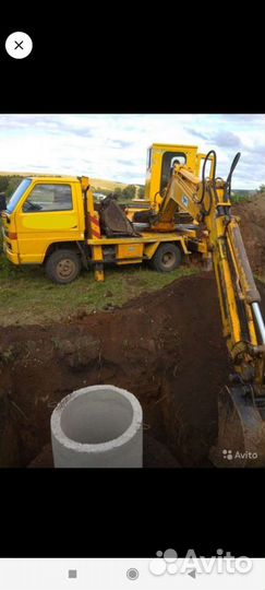 Услуги экскаватора