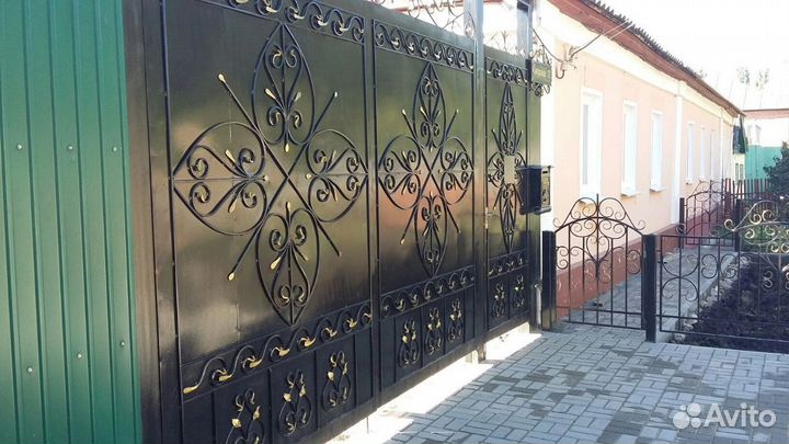 Ворота кованые. Под ключ, от производителя