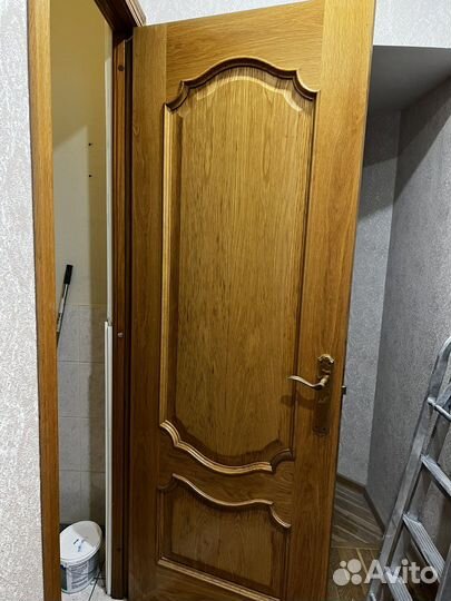 Двери межкомнатные из массива бу