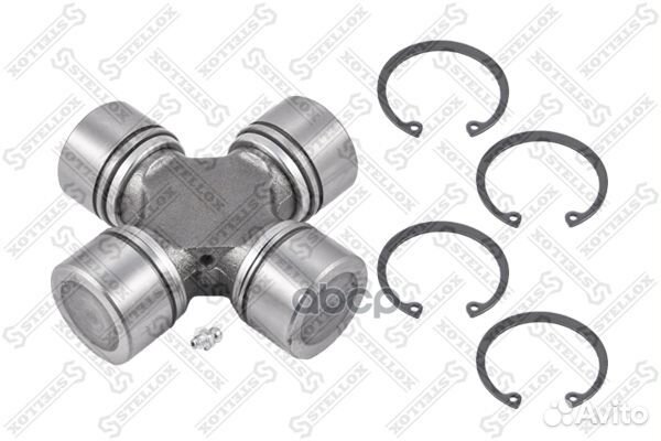 Крестовина кардана 47.6x135.2, стопорные коль