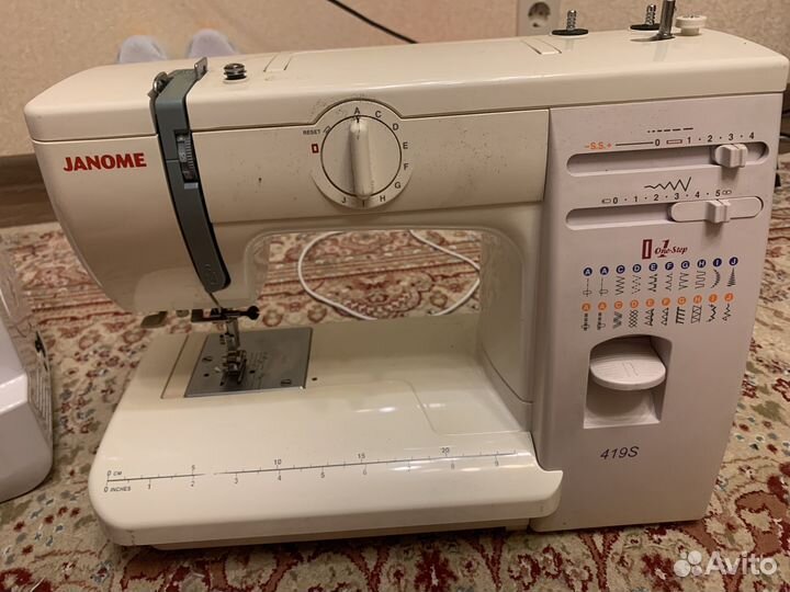 Швейная машина Janome 419S