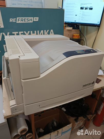 Цветной принтер А3 Xerox phaser 7500n (15364 стр )