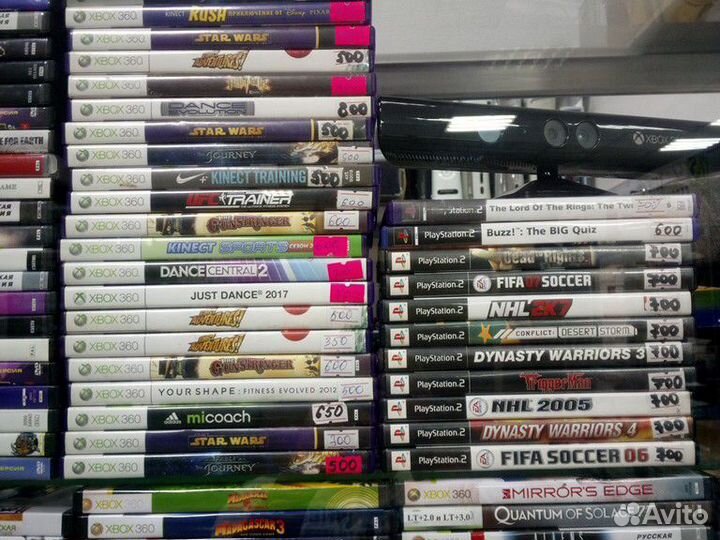 Xbox лицензионные диски б/у