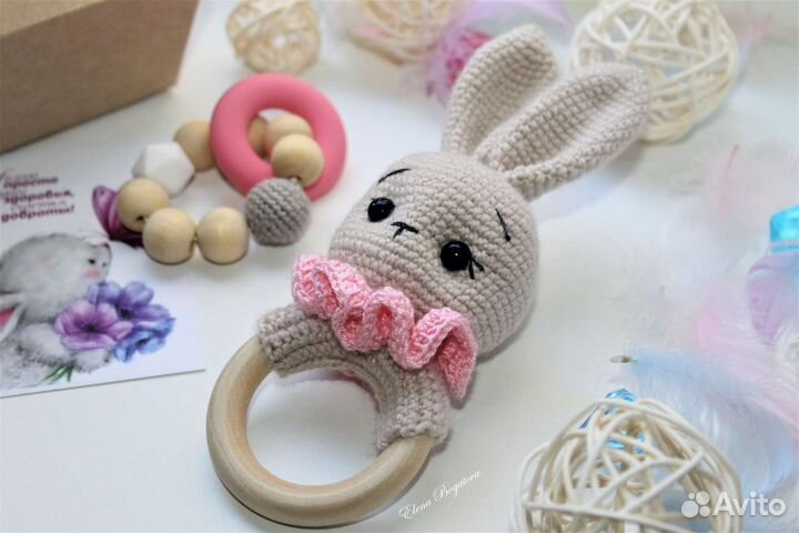 Погремушка с грызунком