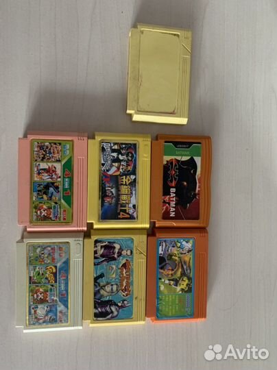 Картриджи sega dendy