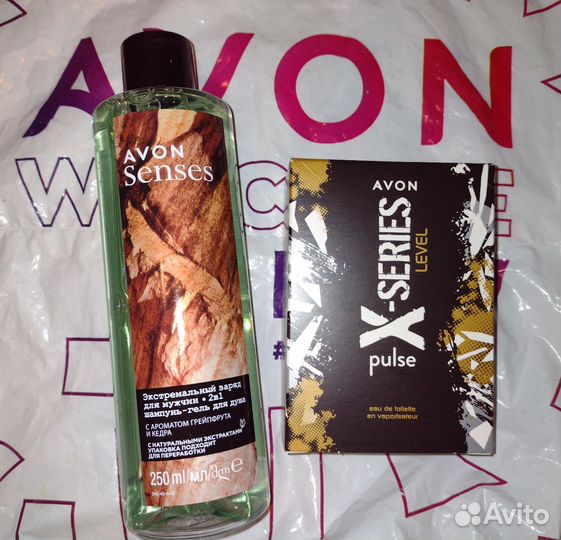 Мужской набор 2 предмета эйвон avon