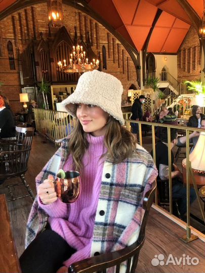 Панама бежевая женская