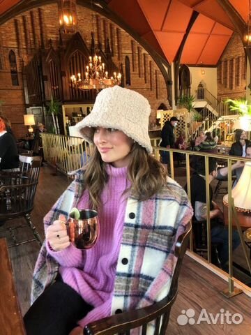 Панама бежевая женская