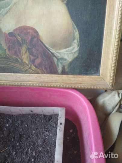 Репродукция картины времени СССР