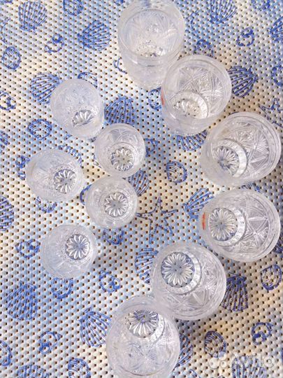 Бокалы Богемия Хрусталь Чехия стаканы СССР