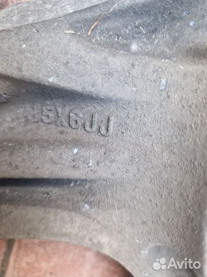 Диски литые toyota r 15