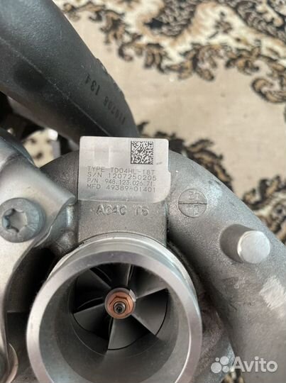 Турбина Porsche Panamera turbo