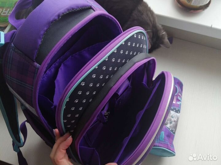 Рюкзак школьный для девочки 1 класс