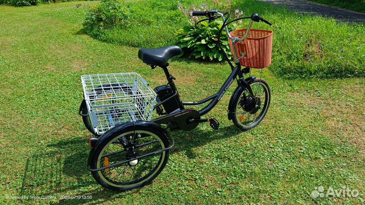 Трехколесный электровелосипед Hiper Engine Tres F0