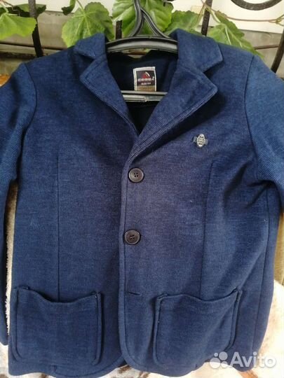 Пиджак на мальчика 146