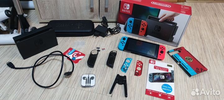 Игровая приставка nintendo switch прошитая
