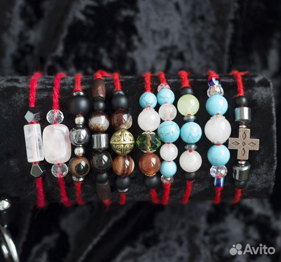 Браслеты-амулеты из натуральных камней