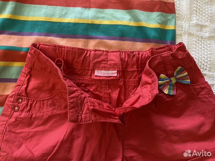 Вещи пакетом 110-116 на девочку