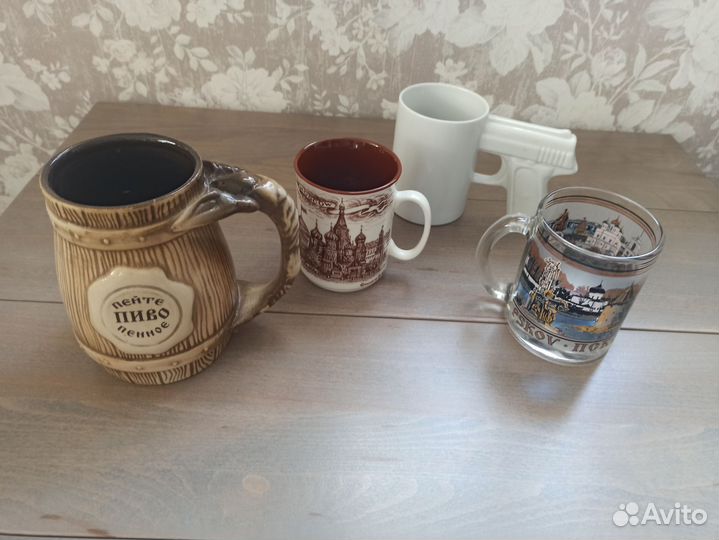 Чашки сувенирные, кружка пивная