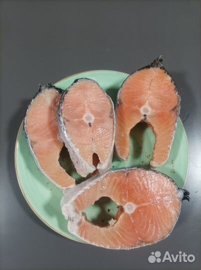 Стейки для шашлычка из лососевых