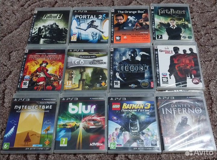 Игры для приставок ps3