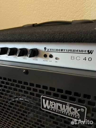 Басовый комбоусилитель Warwick BC 40(новый)