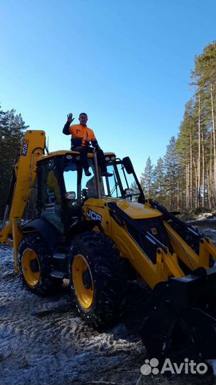 Услуги экскаватора погрузчика JCB