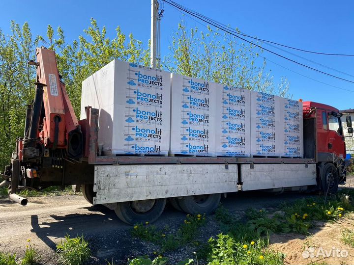 Газобетонный Блок 600 250 200 Bonolit