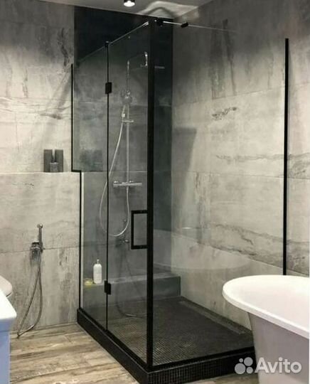Душевые перегородки дизайнерские в ванную