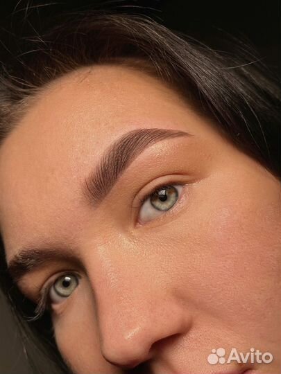 Обучение брови и ресницы