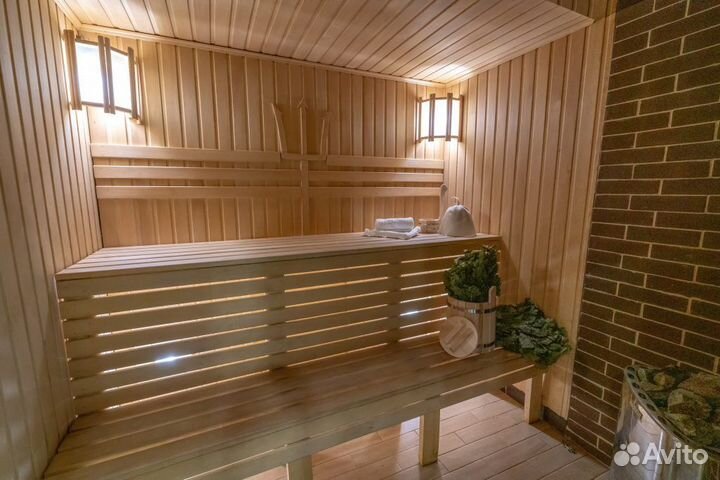 2х этажная Баня сауна с бассейном «Посейдон»