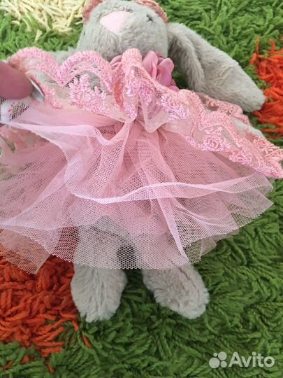 Зайка плюшевая игрушка