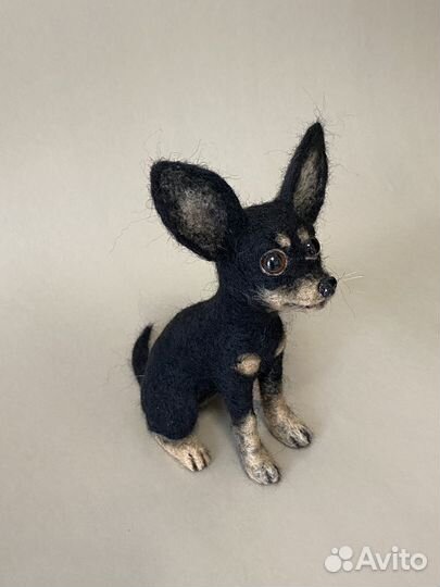 Тойтерьер игрушка ручная работа
