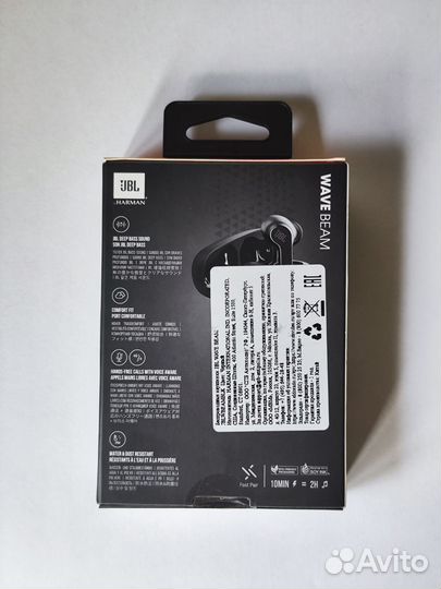 Новые беспроводные наушники JBL Wawe Beam