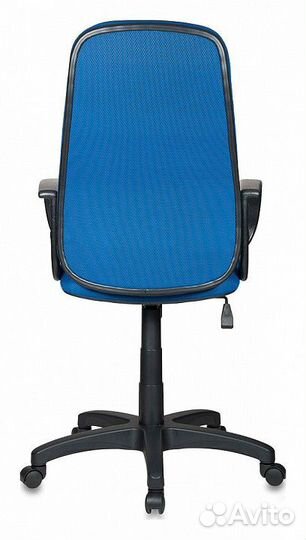 Кресло компьютерное Бюрократ Ch-808axsn синее