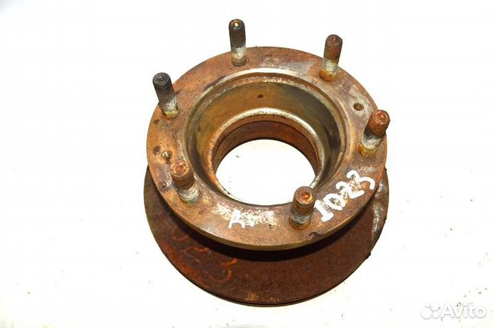 Тормозной диск переднего моста, правый iveco EuroC