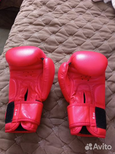 Боксерские перчатки детские 4 oz