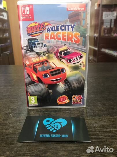 Вспыш и чудо-машинки. Картридж Nintendo Switch