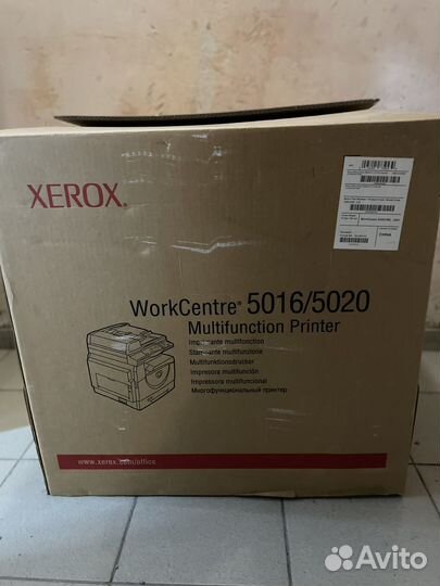 Новый мфу принтер а3 Xerox workcentre 5020