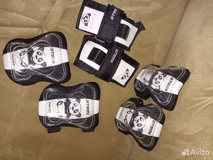 Роликовые коньки и защита 26-29р