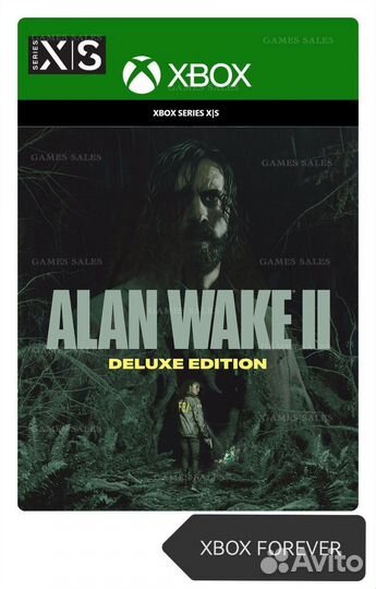 Alan Wake 2 Xbox deluxe edition series s/x