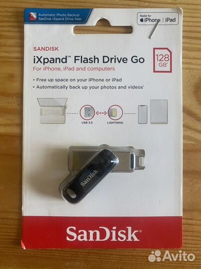 Usb флешка 128 гб Sandisk