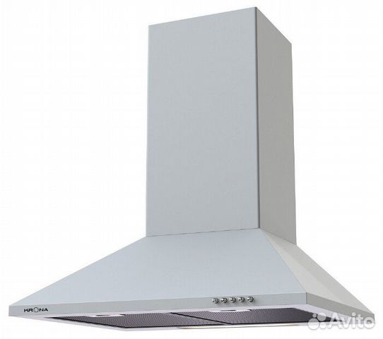 Каминная вытяжка Krona Cornelia 600 white PB