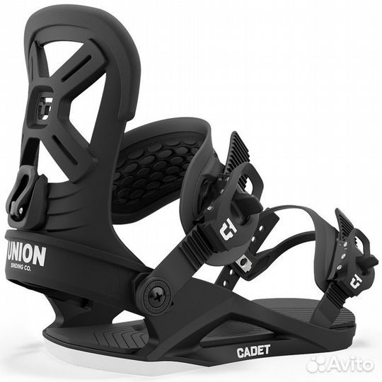 Крепления для сноуборда union cadet black S24