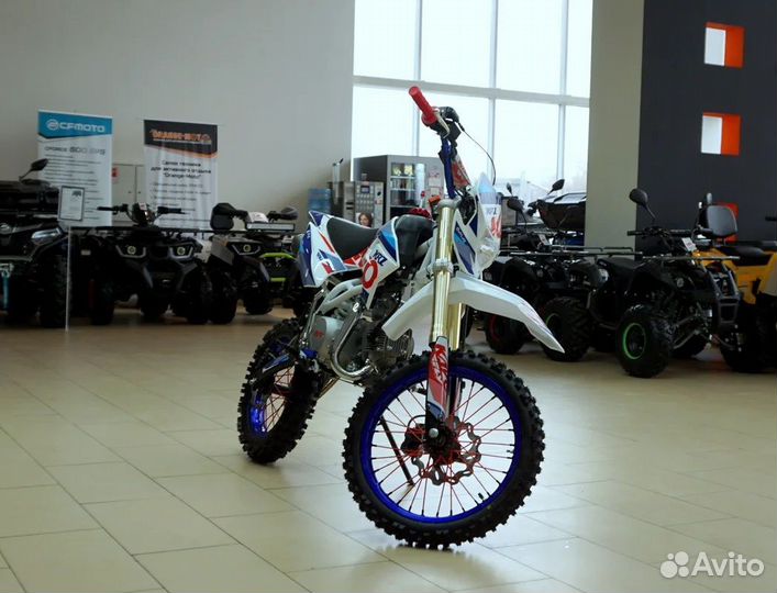 Kayo mini YX125EM pitbike Мотоцикл Витрина