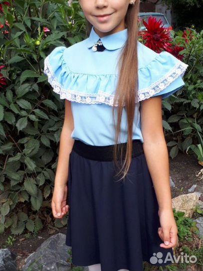 Блузка в школу